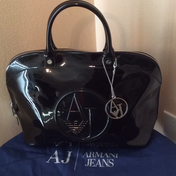 armani jeans blue bag
